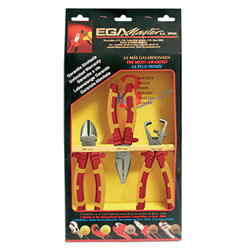 EGA Master set klešta izolovanih VDE 3 kom EGA76604 EGA Master set klešta izolovanih VDE 3 kom EGA76604