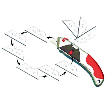 EGA Master skalpel metalni sa 10 nožića EGA69509 EGA Master skalpel metalni sa 10 nožića EGA69509