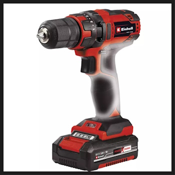 Einhell akumulatorska bušilica/odvijač +39 pribora + 200 srafova set TC-CD 18/35 Li Einhell akumulatorska bušilica/odvijač +39 pribora + 200 srafova set TC-CD 18/35 Li