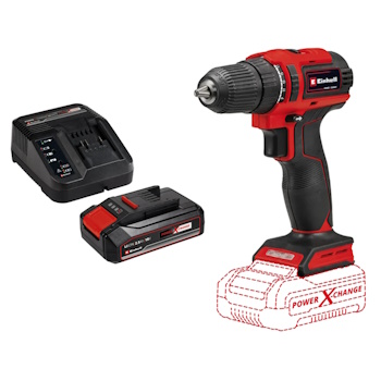 Einhell aku bušilice 2.5Ah set TE-CD 18/40 Li BL Einhell aku bušilice 2.5Ah set TE-CD 18/40 Li BL