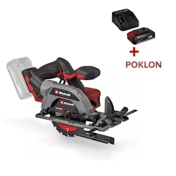 Einhell aku ručna kružna testera KOMPAKT TP-CS 18/136-C Li BL 4331240 + Poklon Einhell starter kit Power X-Change 18V 2.5Ah Einhell aku ručna kružna testera KOMPAKT TP-CS 18/136-C Li BL 4331240 + Poklon Einhell starter kit Power X-Change 18V 2.5Ah