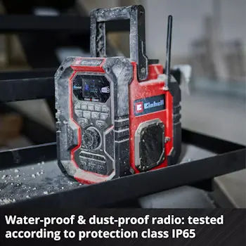 Einhell aku radio TE-CR 18 Li DAB+/FM/BT - Solo 3407995-2