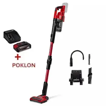Einhell aku štapni usisivač 18V TE-SV 18 Li-FLX 2347189 + POKLON Einhell starter kit Power X-Change 18V 2.5Ah 4512097 Einhell aku štapni usisivač 18V TE-SV 18 Li-FLX 2347189 + POKLON Einhell starter kit Power X-Change 18V 2.5Ah 4512097