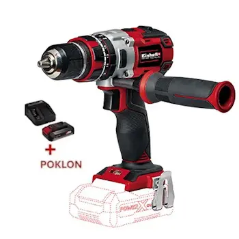 Einhell PROFESSIONAL akumulatorska udarna bušilica Power X-Change TE-CD 18 Li-i BL 4513860 + POKLON Einhell starter kit Power X-Change 18V 2.5Ah 4512097 Einhell PROFESSIONAL akumulatorska udarna bušilica Power X-Change TE-CD 18 Li-i BL 4513860 + POKLON Einhell starter kit Power X-Change 18V 2.5Ah 4512097
