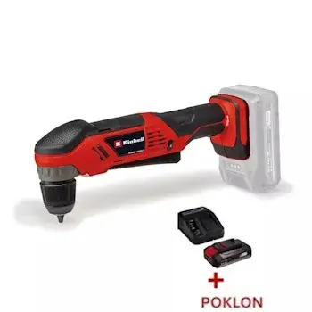 Einhell akumulatorska ugaona bušilica TE-AD 18 Li 4514290 + POKLON Einhell starter kit Power X-Change 18V 2,5 Ah 4512097 Einhell akumulatorska ugaona bušilica TE-AD 18 Li 4514290 + POKLON Einhell starter kit Power X-Change 18V 2,5 Ah 4512097