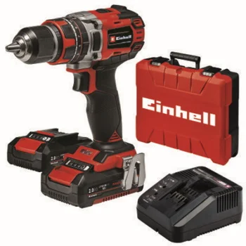Einhell PROFESSIONAL akumulatorska udarna bušilica 2x2.0 Ah TP-CD 18/50 Li-i BL 4513940