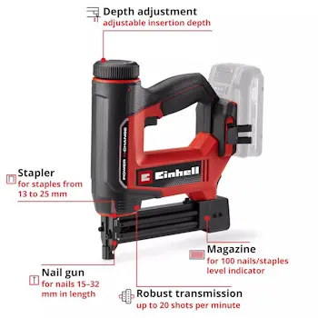 Einhell akumulatorska heftalica TE-CN 18/32 Li-Solo 4257800 Einhell akumulatorska heftalica TE-CN 18/32 Li-Solo 4257800