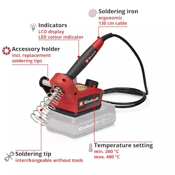 Einhell akumulatorska lemilica TE-SI 18/480 Li E-Solo 4520400-1