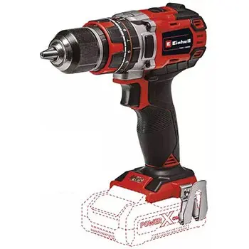 Einhell akumulatorska udarna bušilica TP-CD 18/50 Li-i BL-Solo 4513942 + Poklon Einhell starter kit Power X-Change 18V 2.5Ah-1