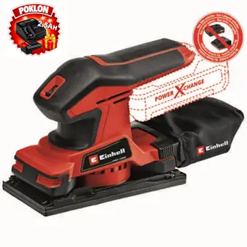 Einhell akumulatorska vibraciona brusilica TC-OS 18/187 Li 4460725 + POKLON Starter set 2.5Ah 4512097