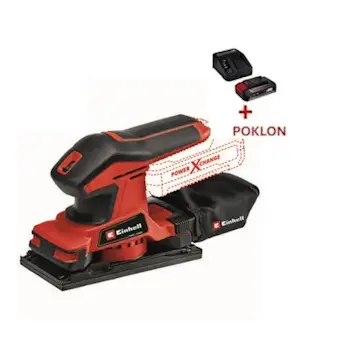 Einhell TC-OS 18/187 Li akumulatorska vibraciona brusilica + POKLON Einhell starter kit Power X-Change 18V 2.5Ah 4512097 Einhell TC-OS 18/187 Li akumulatorska vibraciona brusilica + POKLON Einhell starter kit Power X-Change 18V 2.5Ah 4512097
