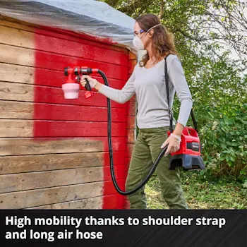 Einhell akumulatorski pištolj za farbanje TE-SY 18/90 Li-Solo 4260040-1