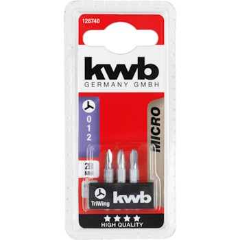 Einhell by KWB Tri-wing bit 28mm set 3/1 49128740 Einhell by KWB Tri-wing bit 28mm set 3/1 49128740