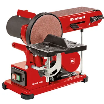 Einhell stacionarna brusilica sa trakom i diskom TC-US 400 4419255 Einhell stacionarna brusilica sa trakom i diskom TC-US 400 4419255