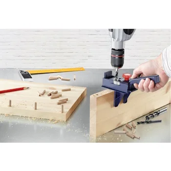 KWB DUEBEL Profi šablon za bušenje rupa za tiplove/za burgije 3-12 za drvene tiplove 6-10 49758000 KWB DUEBEL Profi šablon za bušenje rupa za tiplove/za burgije 3-12 za drvene tiplove 6-10 49758000