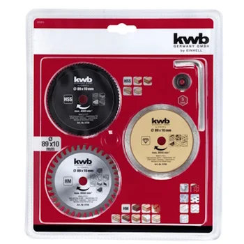 Einhell by KWB 5-delni set reznih ploča 89x10mm 49575915 Einhell by KWB 5-delni set reznih ploča 89x10mm 49575915