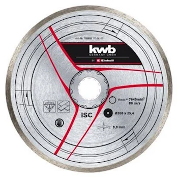Einhell by KWB dijamantna rezna ploča 200x25.4mm 49795855 Einhell by KWB dijamantna rezna ploča 200x25.4mm 49795855