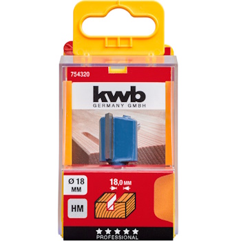 Einhell by KWB HM glodalo 18 ravni žleb | SB za glodalicu drvo/plastika 49754320 Einhell by KWB HM glodalo 18 ravni žleb | SB za glodalicu drvo/plastika 49754320