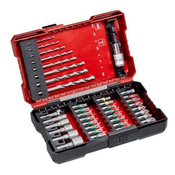 Einhell by KWB set burgija adaptera i bitova hex burgije za metal L-Box 39/1 49108911 Einhell by KWB set burgija adaptera i bitova hex burgije za metal L-Box 39/1 49108911