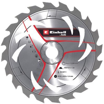 Einhell by KWB TCT rezni list 165x20x1.6mm T20 49584759