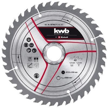 Einhell by KWB TCT rezni list 210x30x1.8mm T40 49587852 Einhell by KWB TCT rezni list 210x30x1.8mm T40 49587852