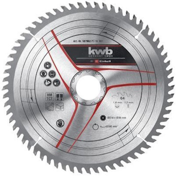 Einhell by KWB TCT rezni list 210x30x1.8mm T64 49587862 Einhell by KWB TCT rezni list 210x30x1.8mm T64 49587862