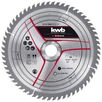 Einhell by KWB TCT rezni list 254X30X3.2mm T60 49589561 Einhell by KWB TCT rezni list 254X30X3.2mm T60 49589561