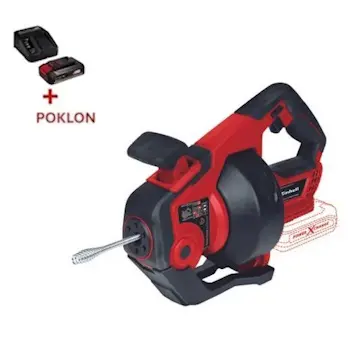 Einhell čistač odvoda sa sajlom TE-DA 18/760 Li 4514160 + POKLON Einhell starter kit Power X-Change 18V 2.5Ah 4512097 Einhell čistač odvoda sa sajlom TE-DA 18/760 Li 4514160 + POKLON Einhell starter kit Power X-Change 18V 2.5Ah 4512097