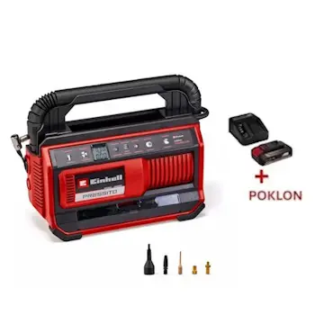 Einhell PROFESSIONAL hibridni kompresor PRESSITO 18/25 Hybrid 4020430 + POKLON Einhell starter kit Power X-Change 18V 2.5Ah 4512097 Einhell PROFESSIONAL hibridni kompresor PRESSITO 18/25 Hybrid 4020430 + POKLON Einhell starter kit Power X-Change 18V 2.5Ah 4512097