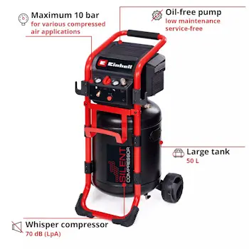 Einhell vazdušni tihi kompresor TE-AC 270/50 Silent 4010451-1 Einhell vazdušni tihi kompresor TE-AC 270/50 Silent 4010451-1