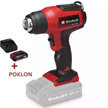 Einhell akumulatorski pištolj za vruć vazduh TE-HA 18 Li + Poklon Einhell starter kit Power X-Change 18V 2.5Ah Einhell akumulatorski pištolj za vruć vazduh TE-HA 18 Li + Poklon Einhell starter kit Power X-Change 18V 2.5Ah