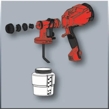 Einhell pištolj za farbanje TC-SY 500 P 4260010 Einhell pištolj za farbanje TC-SY 500 P 4260010