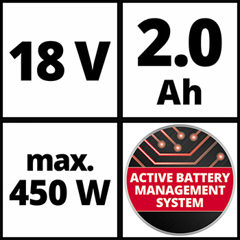 Einhell baterija Power X-Change 18V 2,0 Ah-2