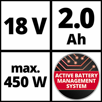 Einhell baterija Power X-Change 18V 2,0 Ah Einhell baterija Power X-Change 18V 2,0 Ah