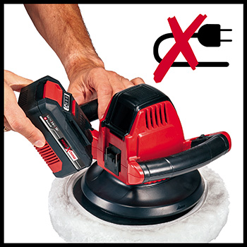 Einhell akumulatorska polirka Power X-Change CE-CB 18/254 Li - Solo-2