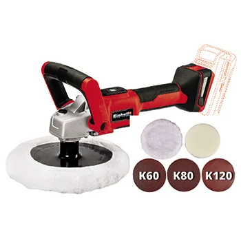 Einhell akumulatorski uređaj za poliranje i brušenje Power X-Change CE-CP 18/180 Li E-Solo Einhell akumulatorski uređaj za poliranje i brušenje Power X-Change CE-CP 18/180 Li E-Solo