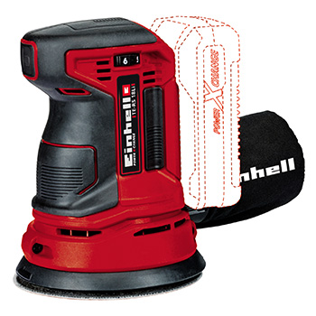 Einhell akumulatorska ekscentrična brusilica Power X-Change TE-RS 18 Li - Solo -1