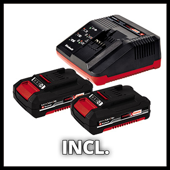 Einhell akumulatorska bušilica Power X-Change TE-CD 18/2 Li Kit (2x1,5 Ah)-5