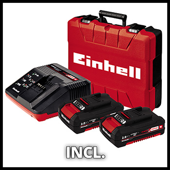 Einhell PROFESSIONAL akumulatorska udarna bušilica Power X-Change TE-CD 18 Li-i BL (2x2,0Ah) Kit 4513861 Einhell PROFESSIONAL akumulatorska udarna bušilica Power X-Change TE-CD 18 Li-i BL (2x2,0Ah) Kit 4513861