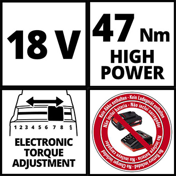 Einhell akumulatorska bušilica sa elektronikom Power X-Change TE-CD 18 Li E - Solo-7