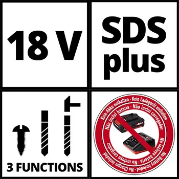 Einhell akumulatorska čekić bušilica Power X-Change TE-HD 18 Li - Solo-6