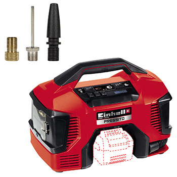 Einhell akumulatorski hibridni kompresor Pressito Power X-Change TE-AC 18/11 LiAC - Solo PRESSITO Einhell akumulatorski hibridni kompresor Pressito Power X-Change TE-AC 18/11 LiAC - Solo PRESSITO
