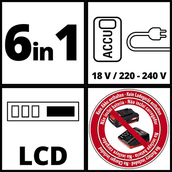 Einhell akumulatorski hibridni kompresor Pressito Power X-Change TE-AC 18/11 LiAC - Solo PRESSITO-7