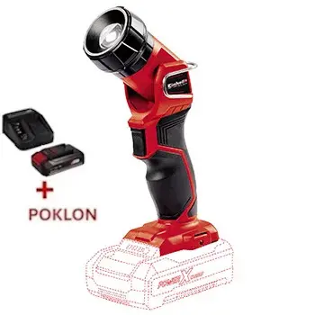 Einhell akumulatorska LED lampa Power X-Change TC-CL 18 Li H 4514130 + POKLON Einhell starter kit Power X-Change 18V 2.5Ah 4512097 Einhell akumulatorska LED lampa Power X-Change TC-CL 18 Li H 4514130 + POKLON Einhell starter kit Power X-Change 18V 2.5Ah 4512097