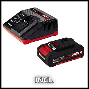 Einhell akumulatorske makaze za žbunje Power X-Change GC-CH 1846 Li Kit (1x2,0Ah)-5