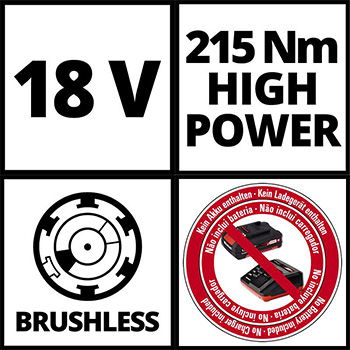 Einhell PROFESSIONAL akumulatorski udarni nasadni odvijač Power X-Change TP-CW 18 Li BL - Solo 4510040-7