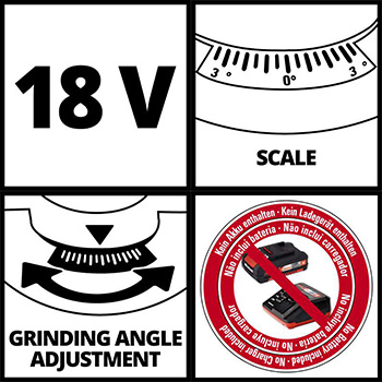 Einhell akumulatorski oštrač lanaca Power X-Change GE-CS 18 Li - Solo-6