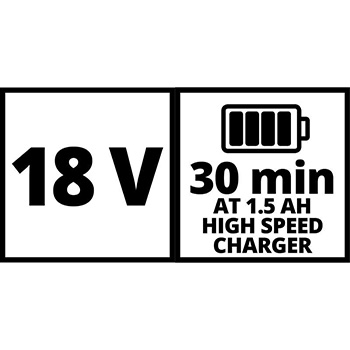 Einhell punjač Power X-Change 18V 30min-2