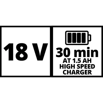 Einhell punjač Power X-Change 18V 30min-2