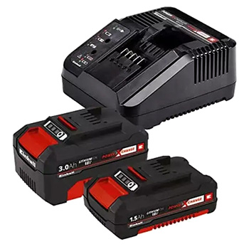 Einhell Power X-Change set - akumulatorska bušilica/šrafilica + akumulatorska ugaona brusilica TC-TK 18 Li Kit (CD+AG) (1,5 Ah+3,0 Ah)-5